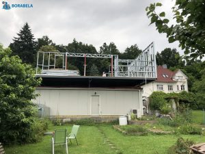 lehká ocelová konstrukce nástavby